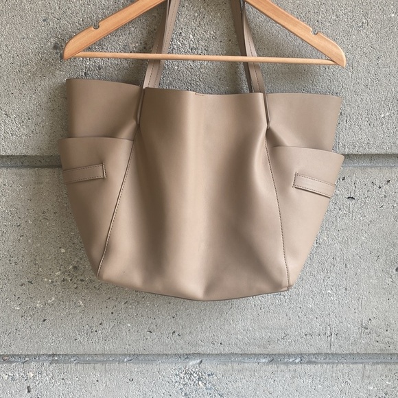 Zara Shoulder Bag -  Soft Faux Leather - Picture 6 of 13